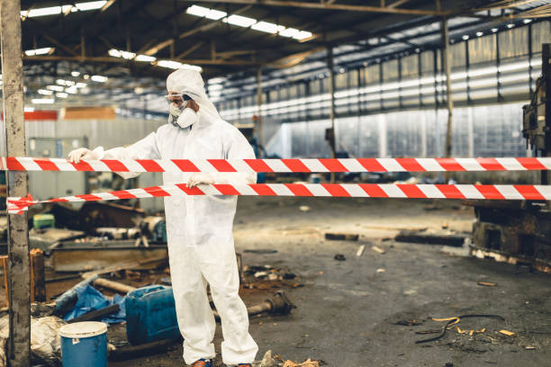 Professional Drug Lab Cleanup technician working in Weldon, CA